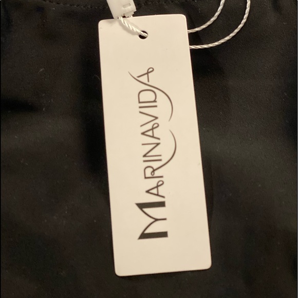 New Black Marinavida Flouncy Bikini Set - Picture 8 of 8